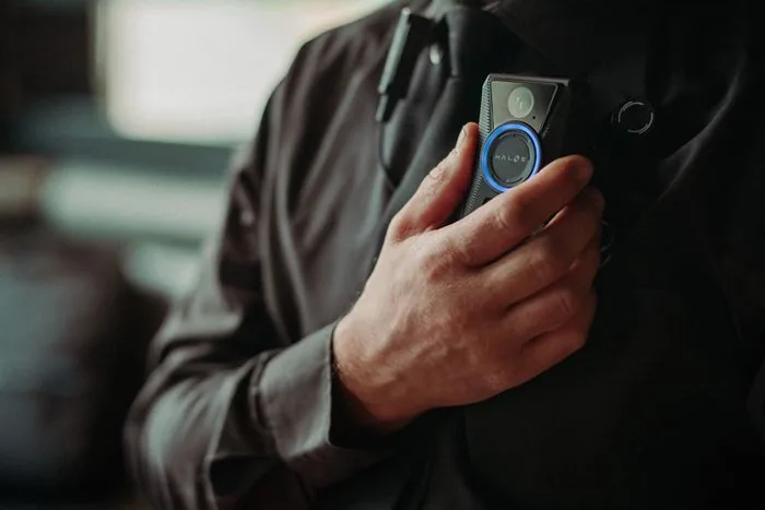 A HALOS camera worn on the chest